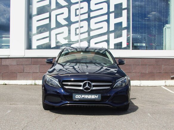 2017 Mercedes-Benz C-Класс 180 9G-TRONIC IV (W205), синий - вид 2