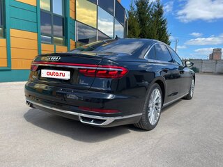 2019 Audi A8 Long 55 TFSI IV (D5), чёрный, 5300000 рублей, вид 5