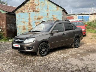2017 Lada (ВАЗ) Granta I, коричневый, 500000 рублей, вид 1