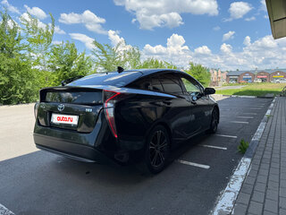 2017 Toyota Prius IV (XW50), чёрный, 1550000 рублей, вид 4
