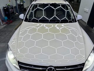2014 Volkswagen Touareg II, белый, 1490000 рублей, вид 2