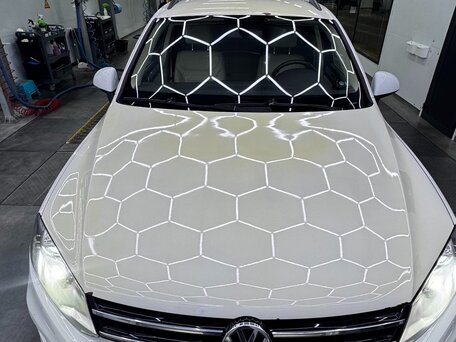 2014 Volkswagen Touareg II, белый, 1390000 рублей, вид 2