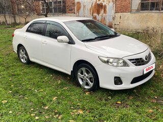 2012 Toyota Corolla X (E140, E150) Рестайлинг, белый, 950000 рублей, вид 2