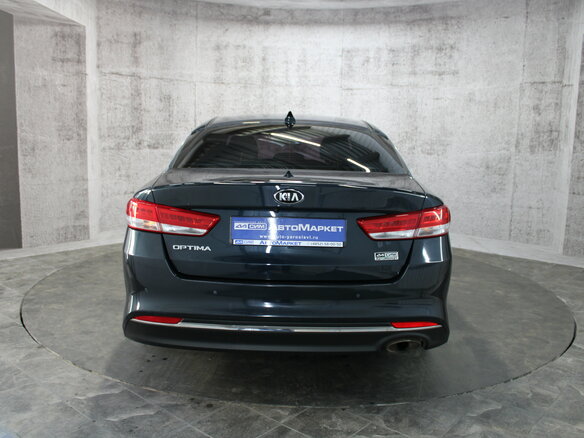 2016 Kia Optima IV, синий, 1365000 рублей - вид 6