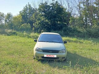2006 Lada (ВАЗ) Kalina I, зелёный, 220000 рублей, вид 1