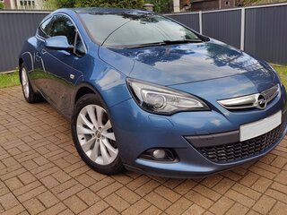 2014 Opel Astra GTC J Рестайлинг, синий, 1100000 рублей, вид 2