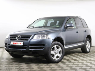 2003 Volkswagen Touareg I, серый, 550000 рублей, вид 1