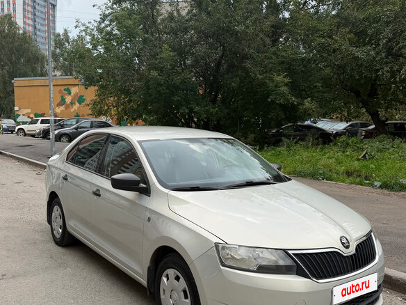 2014 Skoda Rapid I, серый, 615000 рублей - вид 2