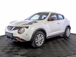 2015 Nissan Juke I Рестайлинг, белый, 1295000 рублей, вид 1