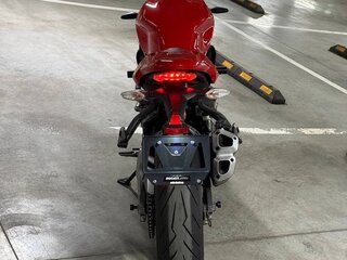2018 Ducati Monster 821, красный, 530000 рублей, вид 4