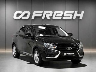 2019 Lada (ВАЗ) Vesta CNG I, чёрный, 888000 рублей, вид 1