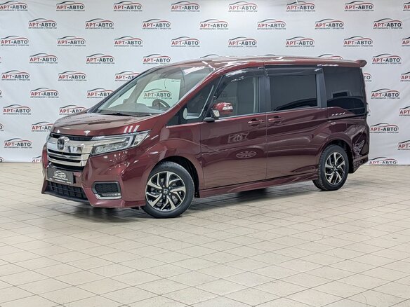 2018 Honda Stepwgn Spada V Рестайлинг, красный, 2599000 рублей