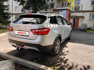 2022 Lada (ВАЗ) Vesta SW Cross I, серебристый, 1050000 рублей, вид 5