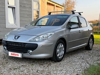 2006 Peugeot 307 I Рестайлинг, серебристый, 316000 рублей, вид 2