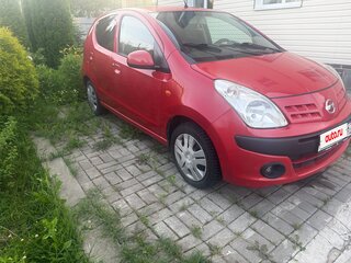 2010 Nissan Pixo I, красный, 475000 рублей, вид 3