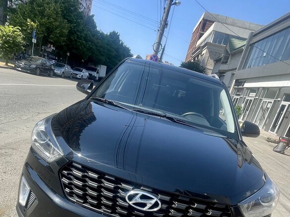2020 Hyundai Creta I Рестайлинг, чёрный, 2100000 рублей - вид 2