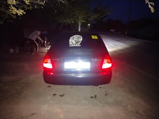 2005 Hyundai Accent ТагАЗ II, чёрный, 480000 рублей, вид 5