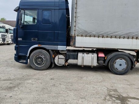 2002 DAF 95XF, синий, 1300000 рублей, вид 3
