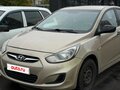2013 Hyundai Solaris I, золотистый, 530000 рублей