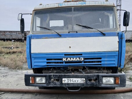 2002 КамАЗ 54115, серый, 600000 рублей, вид 1