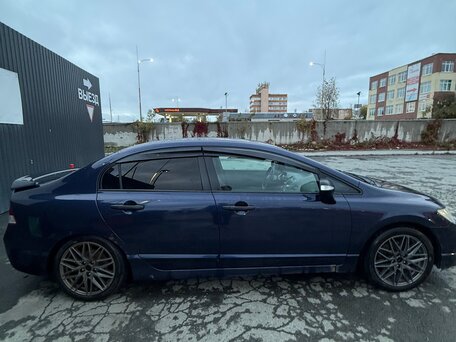 2008 Honda Civic VIII, синий, вид 4