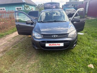 2015 Lada (ВАЗ) Kalina II, серебристый, 350000 рублей, вид 3