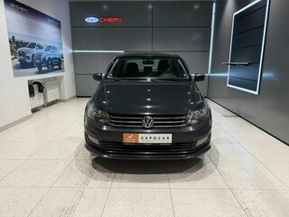 2015 Volkswagen Polo V Рестайлинг, серый, 670000 рублей, вид 3