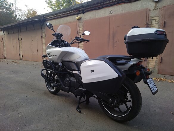 2013 Honda CTX 700, белый, 700000 рублей - вид 7