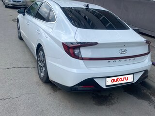 2021 Hyundai Sonata VIII (DN8), белый, 2750000 рублей, вид 3
