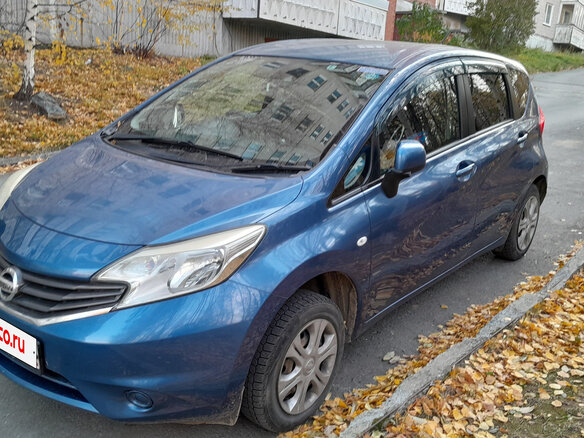 2014 Nissan Note II, синий, 730000 рублей