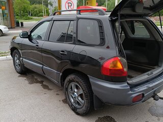 2001 Hyundai Santa Fe I, чёрный, 570000 рублей, вид 5