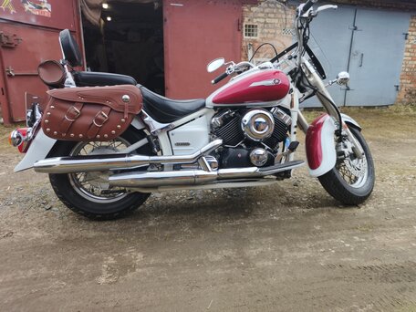 2001 Yamaha XVS400 Drag Star, белый, 350000 рублей, вид 3