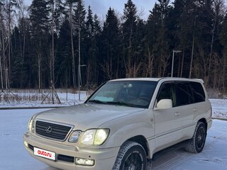 2001 Lexus LX 470 II, белый, 1800000 рублей, вид 1