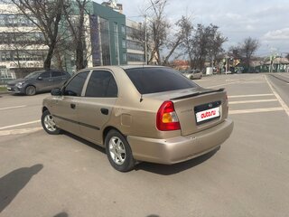 2004 Hyundai Accent ТагАЗ II, бежевый, 400000 рублей, вид 5