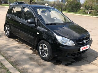 2008 Hyundai Getz I Рестайлинг, чёрный, 570000 рублей, вид 1