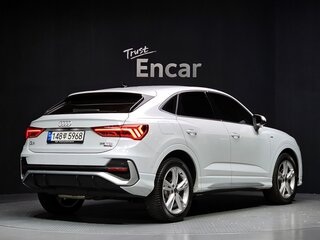 2023 Audi Q3 Sportback 35 TDI II (F3), белый, 3795000 рублей, вид 4