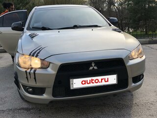 2007 Mitsubishi Lancer X, бежевый, 490000 рублей, вид 4