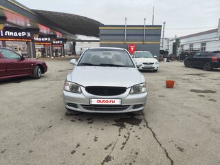 2007 Hyundai Accent ТагАЗ II, серый, 365000 рублей, вид 3
