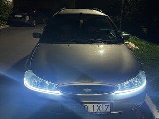 2000 Ford Mondeo II, серебристый, 211000 рублей, вид 2