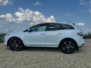 2010 Mazda CX-7 I Рестайлинг, белый, 1450000 рублей, вид 5