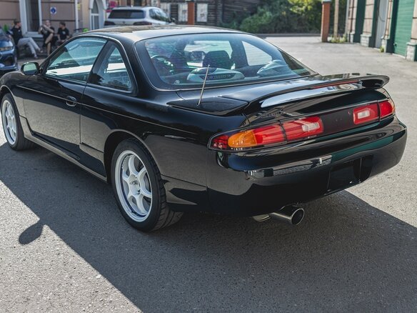 1996 Nissan Silvia VI (S14), чёрный, 2500000 рублей - вид 4