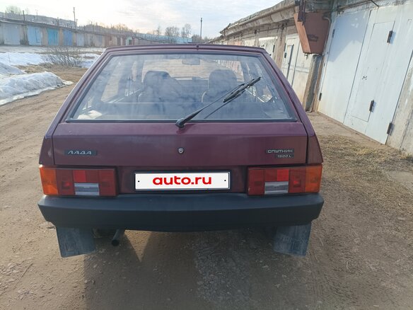 1997 Lada (ВАЗ) 2109, красный, 400000 рублей - вид 3