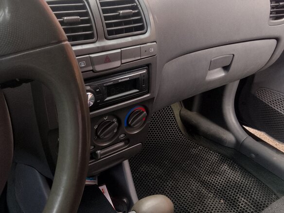 2008 Hyundai Accent ТагАЗ II, чёрный, 465000 рублей - вид 8