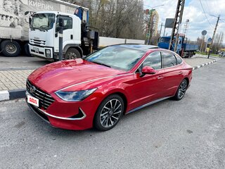 2019 Hyundai Sonata VIII (DN8), красный, 2880000 рублей, вид 1