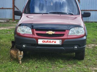 2009 Chevrolet Niva I Рестайлинг, красный, 335000 рублей, вид 1