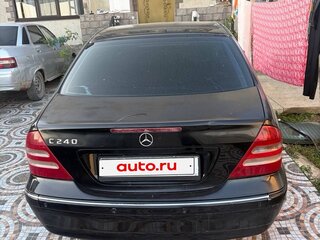 2003 Mercedes-Benz C-Класс 200 II (W203), чёрный, 360000 рублей, вид 3