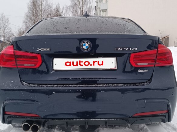 2016 BMW 3 серии 320d xDrive VI (F3x) Рестайлинг, синий, 1850000 рублей - вид 12