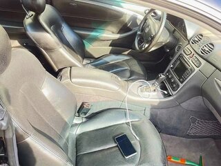 2003 Mercedes-Benz CLK-Класс 270 II (W209), чёрный, 1350000 рублей, вид 5