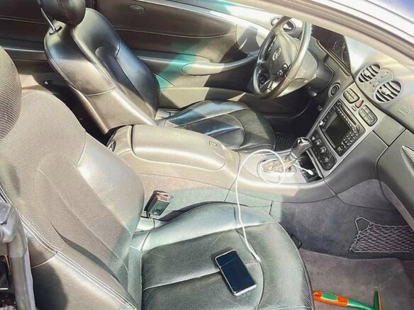 2003 Mercedes-Benz CLK-Класс 270 II (W209), чёрный, 1350000 рублей - вид 4