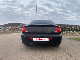2009 Kia Spectra I Рестайлинг 2, чёрный, 425000 рублей, вид 2